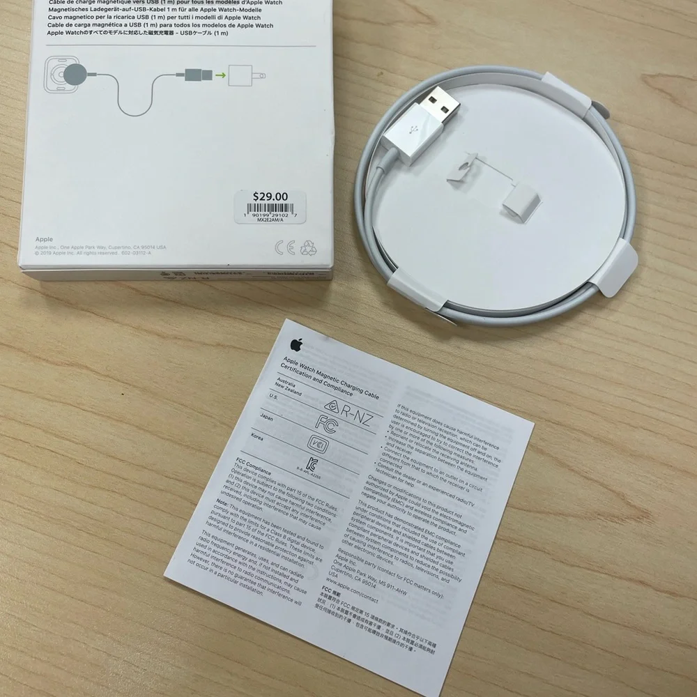 NIB Apple Watch Magnetic Charger to USB Cable (1m)